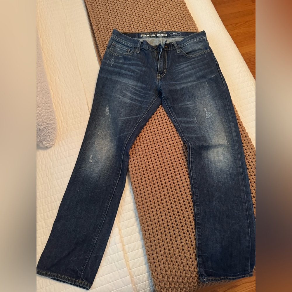 Old Navy Men's Dark Wash Slim Jeans